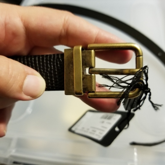 Dolce & Gabbana Other - DOLCE & GABBANA Belt Black Lizard Leather